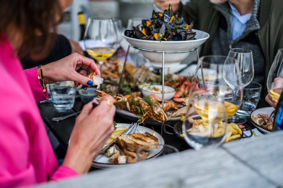 The locals love seafood and eat the freshest produce