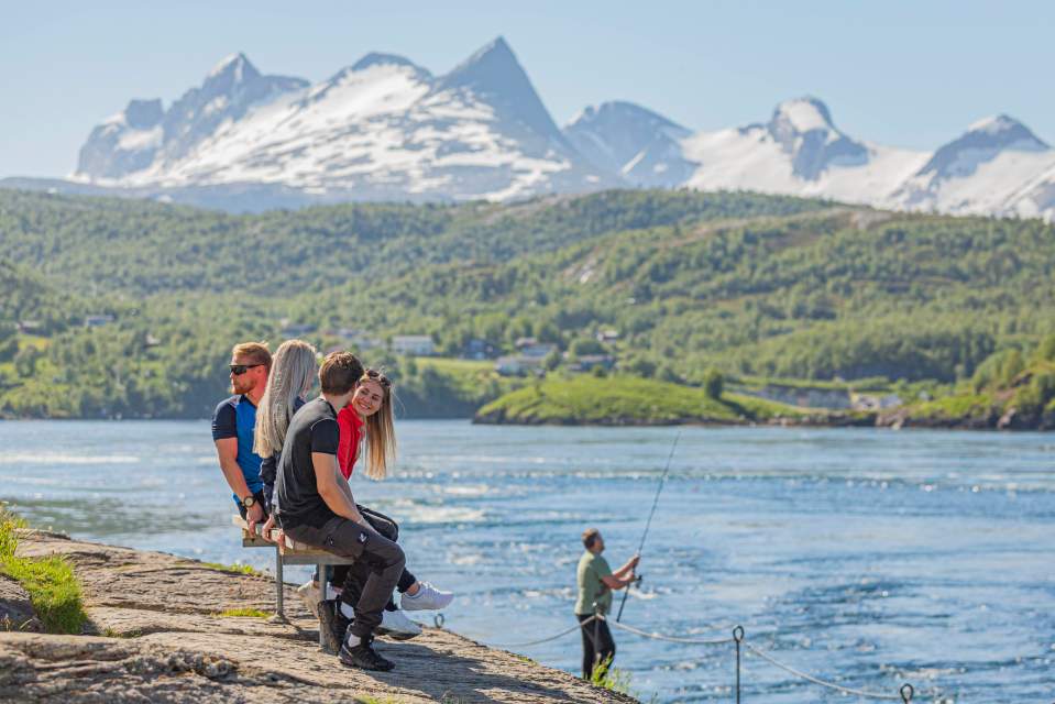 The water in Bodø, northern Norway, is a toe-numbing 8C