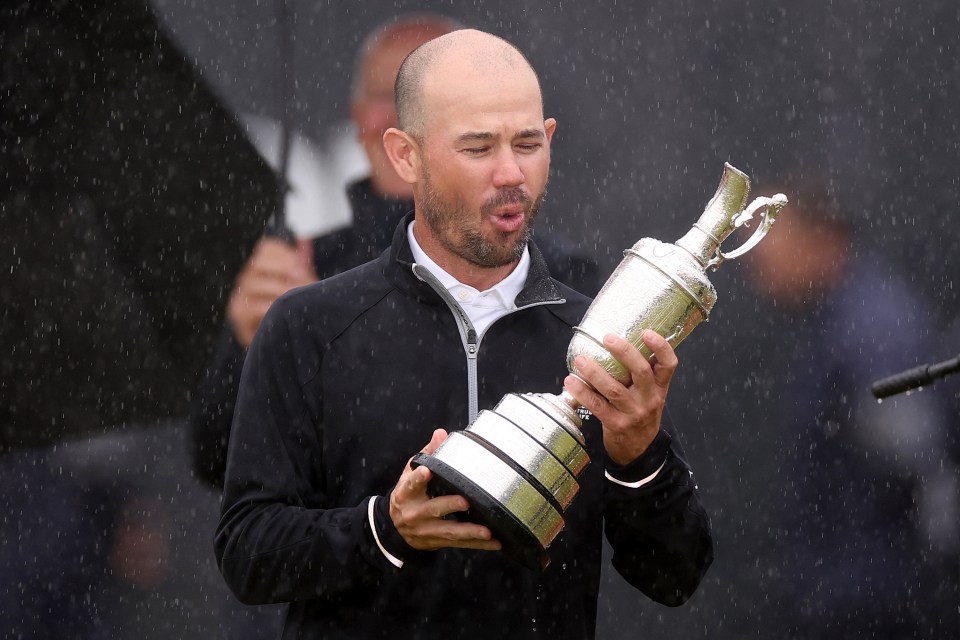  Brian Harman won the Claret Jug in 2023