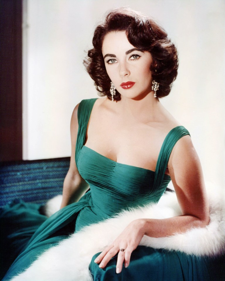 Elizabeth Taylor was said to have violet eyes