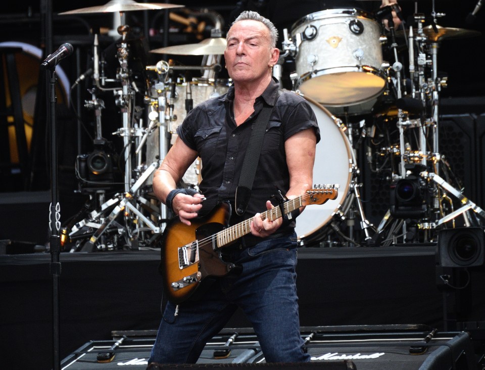 Bruce had just played a headlining gig at London's Hyde Park