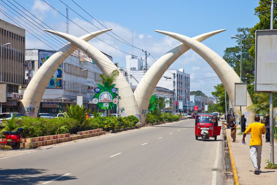 Mombasa is a coastal city in Kenya