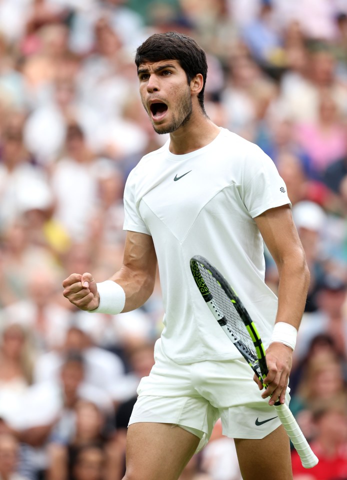 Carlos Alcaraz needed four sets to get past Nicolas Jarry