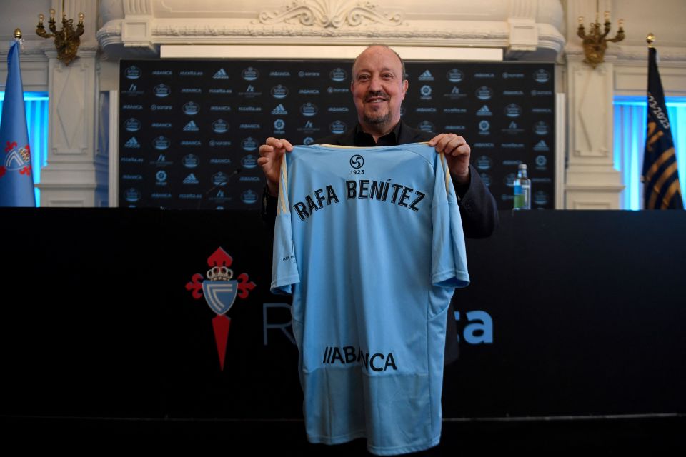 It was Benitez's first job in home country Spain since he coached Real Madrid in 2016