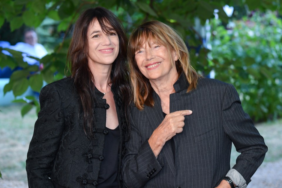 Pictured with her daughter Charlotte at the 48th Cesar Film Awards at L’Olympia in February