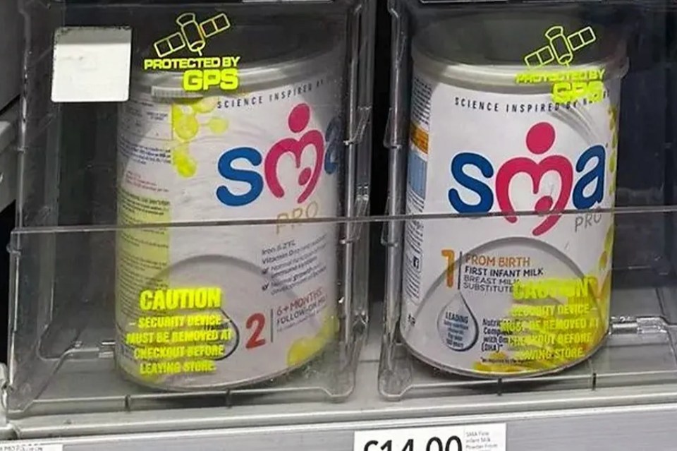 Crime gangs are shoplifting huge quantities of baby milk powder so they can mix it with drugs