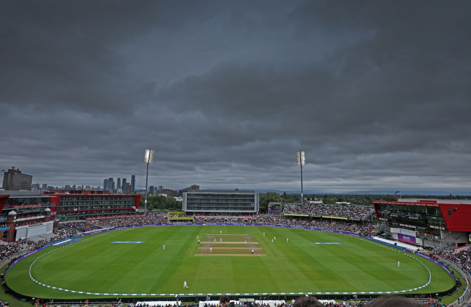 Dismal weather interrupted day four of The Ashes