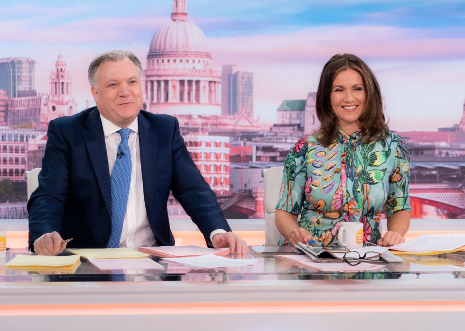 Laura said Ed Balls is a barrel of laughs behind-the-scenes