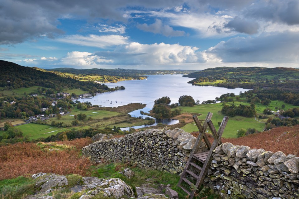 There's a campsite in the UK with stunning views and it only costs £8 per night (stock image)