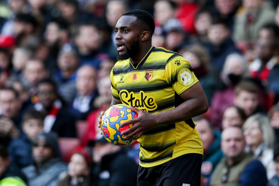 Danny Rose last played for Watford in the 2021-22 season