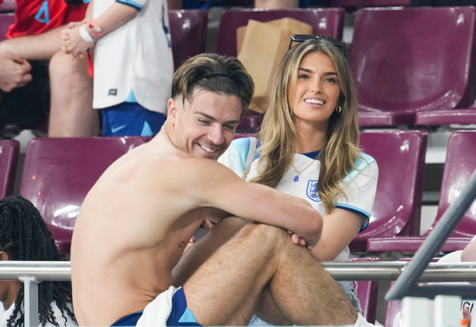 Sasha watched Grealish in action at the Qatar World Cup