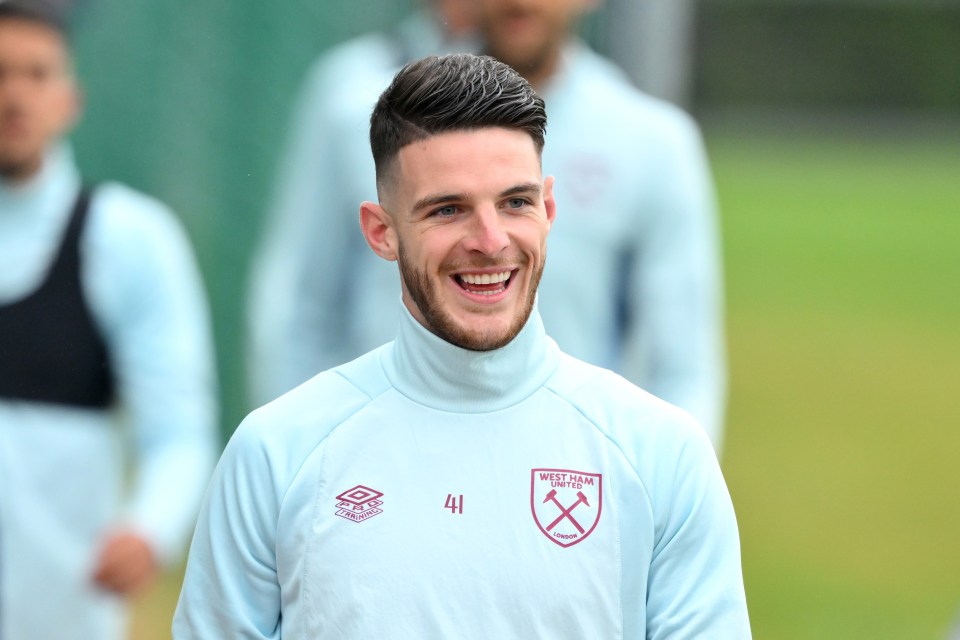 Manchester City refused to meet West Ham's Declan Rice valuation