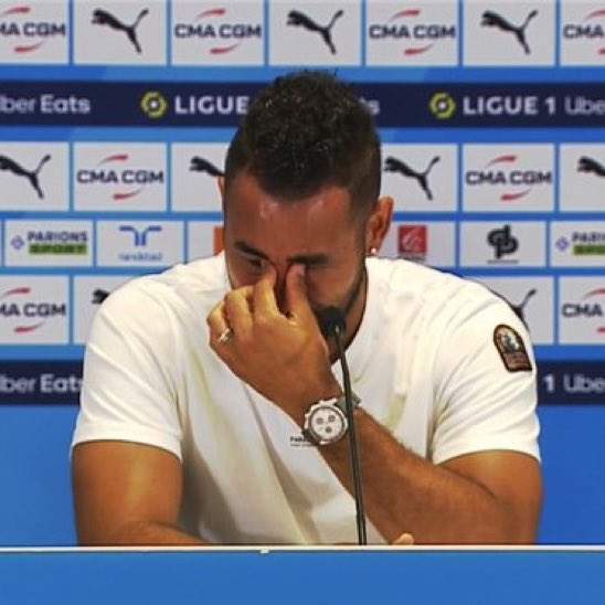 Payet broke down in tears after announcing his departure