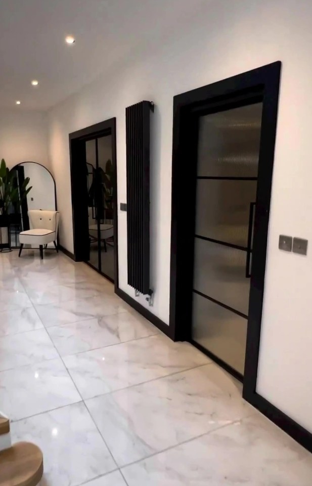 The big change came in the form of modern glass doors