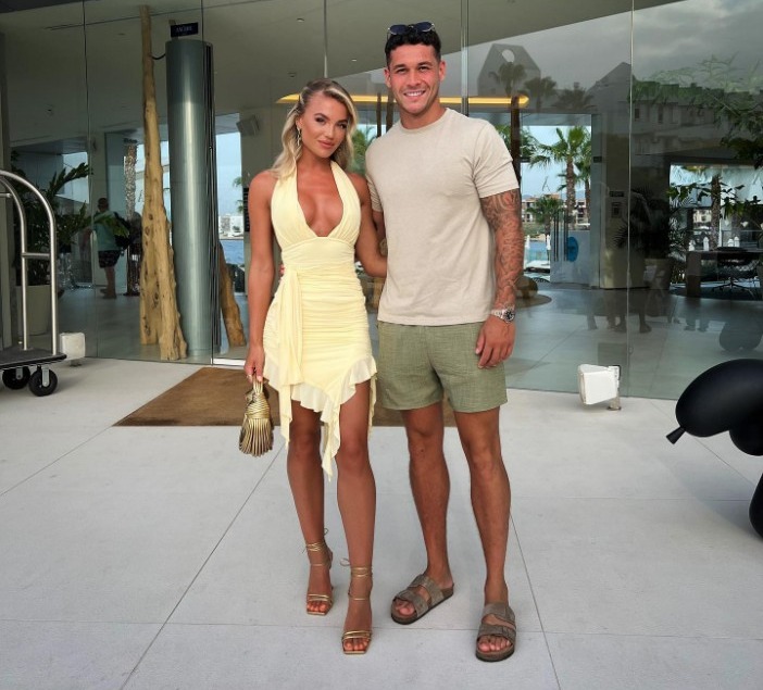 Molly and Callum jetted to Ibiza for a romantic holiday