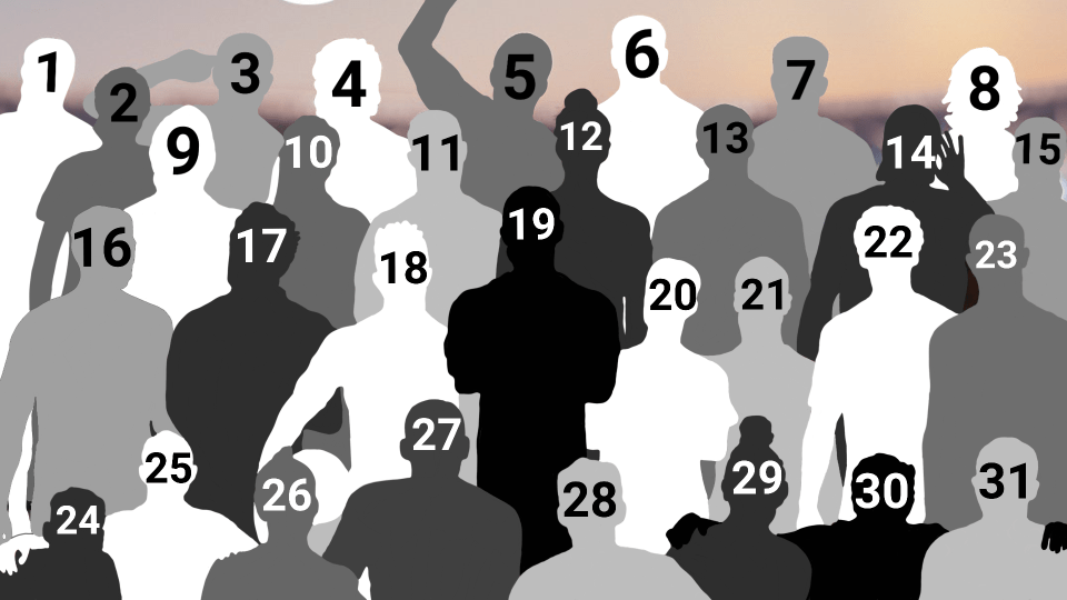 All of the players silhouttes. Do you know them all?