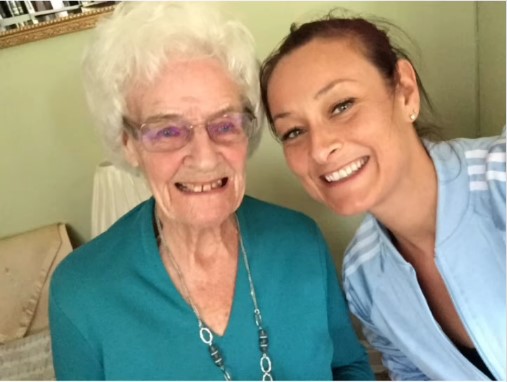 The EastEnders star shared an emotional montage clip to celebrate her grandmother’s life