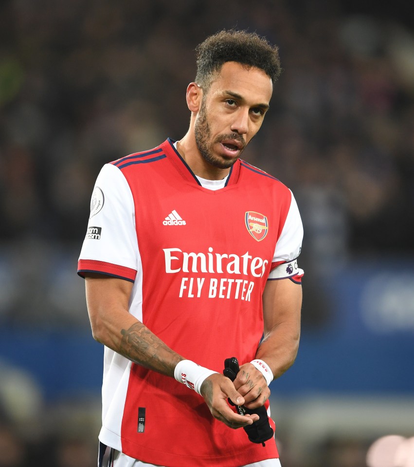 Pierre-Emerick Aubameyang left Arsenal under a cloud