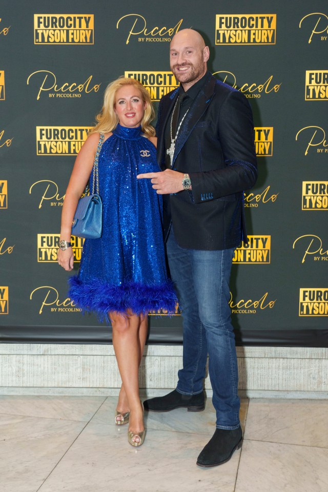 Fury was joining brother Tyson and his wife Paris at a promotional event for Furocity