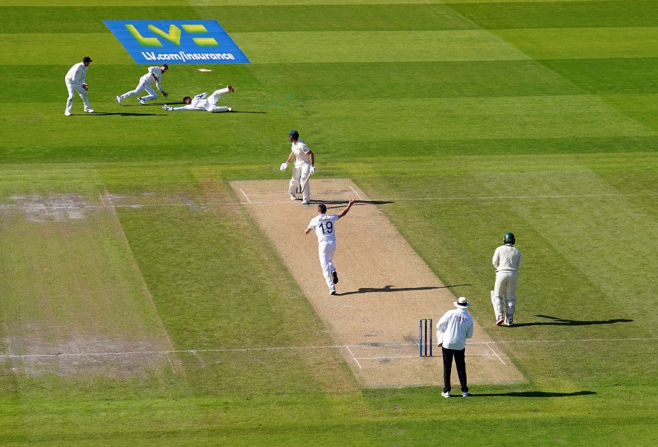 England enjoyed a stunning first day at Old Trafford