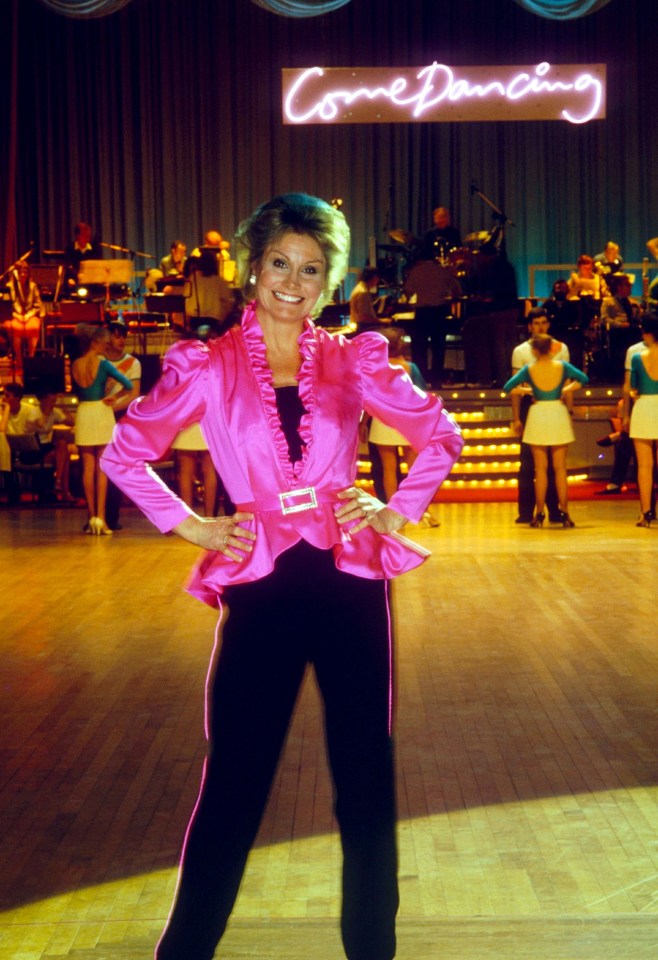 Angela was the host of Strictly's previous incarnation between 1988 and 1991