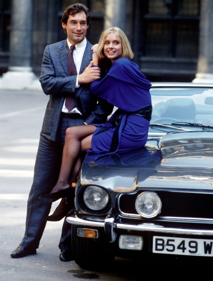 Timothy Dalton played the suave British spy in the hit film