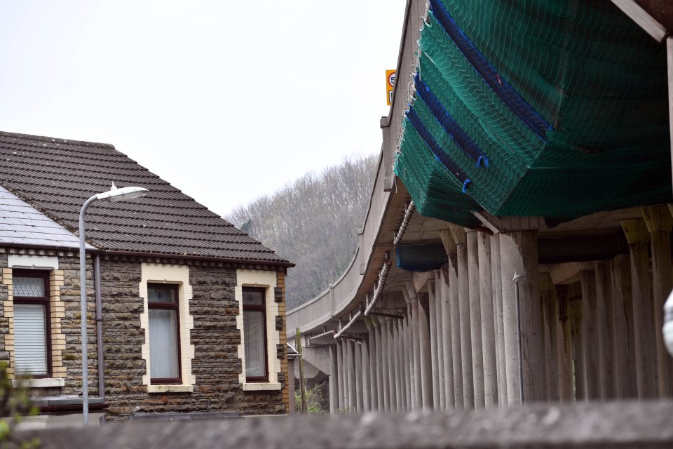 Port Talbot locals call the M4 the 'road on top of the town'