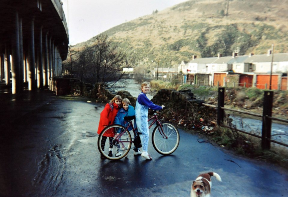 Joanna played under the motorway as a child