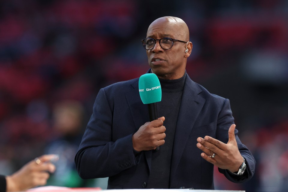 Ian Wright winded his son Wright-Phillips up during Arsenal's title push last season