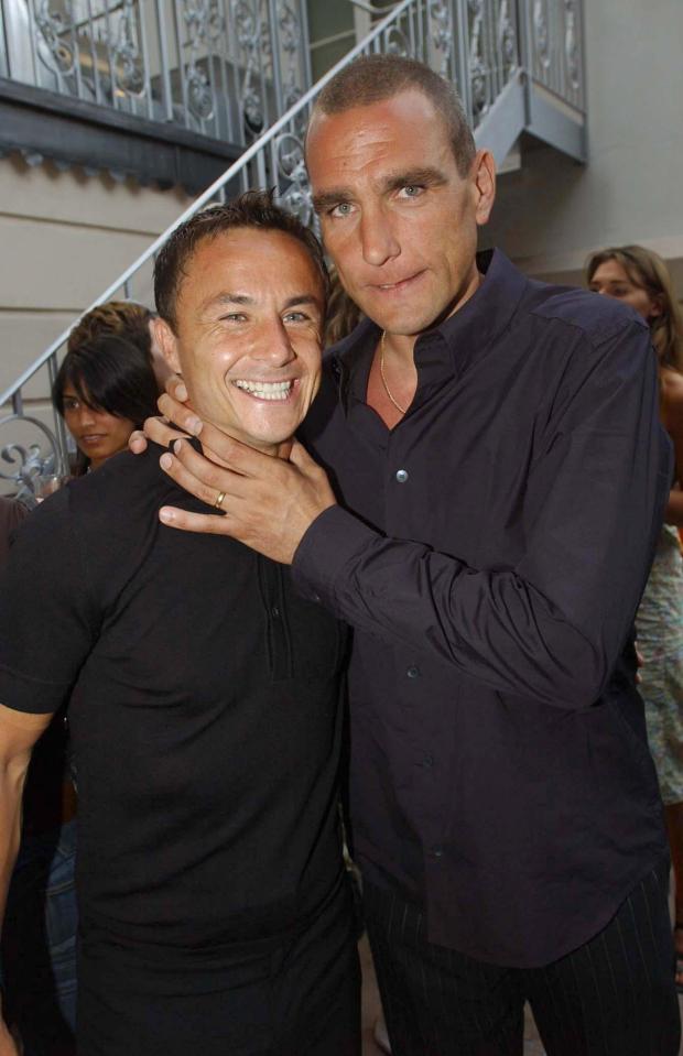 Wise's best pal Vinnie Jones was the best man at the wedding