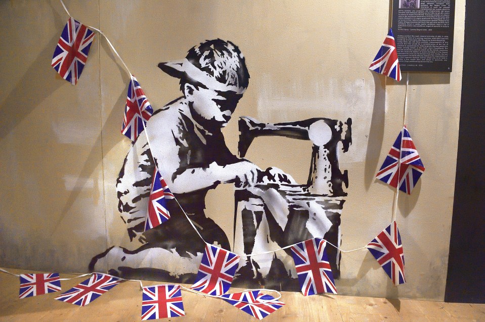 Banksy recently announced his first official solo exhibition for 14 years (stock)