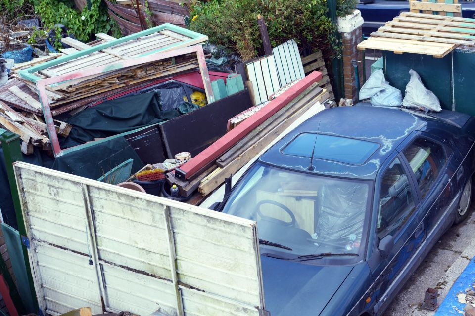 The hoarder's neighbours are hoping the local council will take action