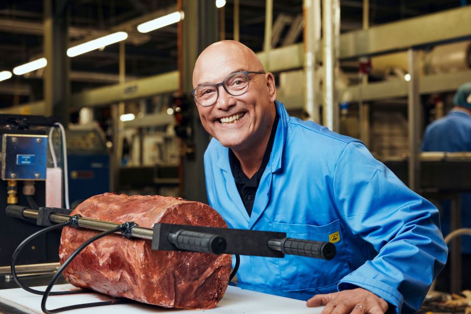 Gregg Wallace on Channel 4's British Miracle Meat