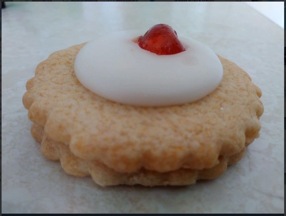 Sadly for Southerners this pretty biscuit is only in the North East and in Scotland