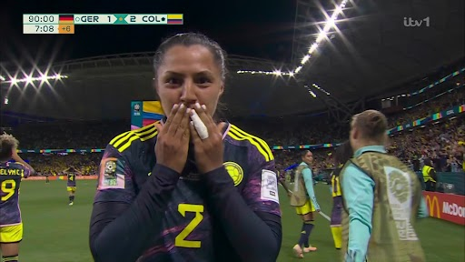 Manuela Vanegas scored a late winner for Colombia