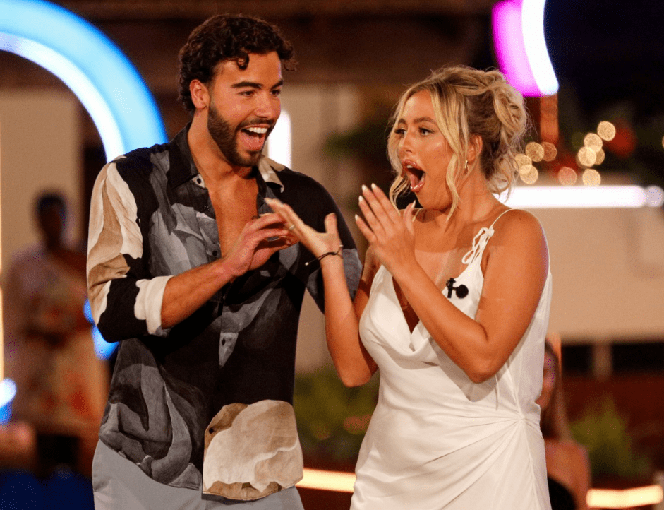 Love Island stars Jess and Sammy were crowned the winners of the 2023 summer series after a rocky villa journey