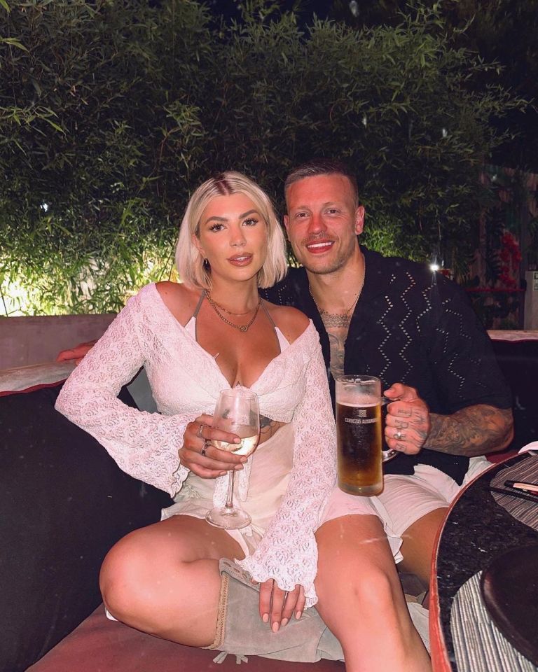 Love Island's Olivia Bowen has jetted away on a boozy holiday with husband Alex