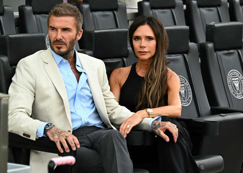 The Beckhams have been in the US this week, watching Inter Miami who he co-owns