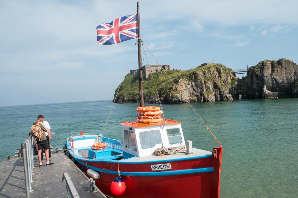 Caldey Island is a short ferry hop away from the UK