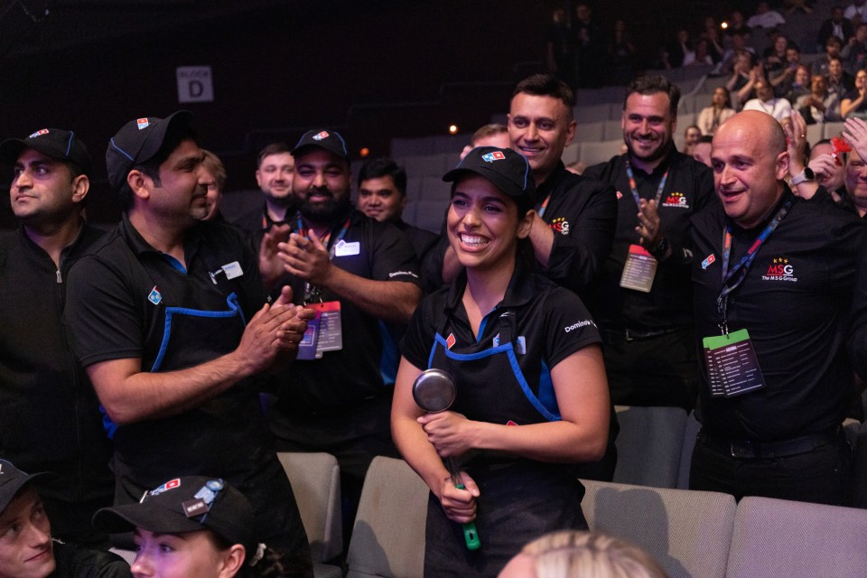 Joana Mendes is Domino’s first female Fastest Pizza Maker