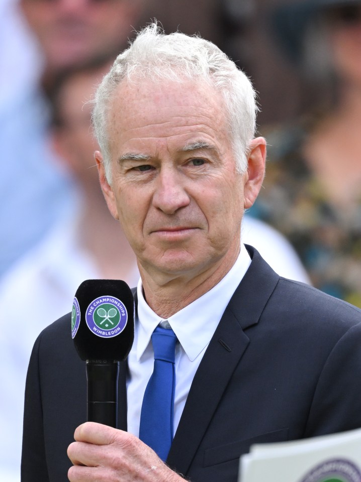 The duck is named after three-times champion John McEnroe