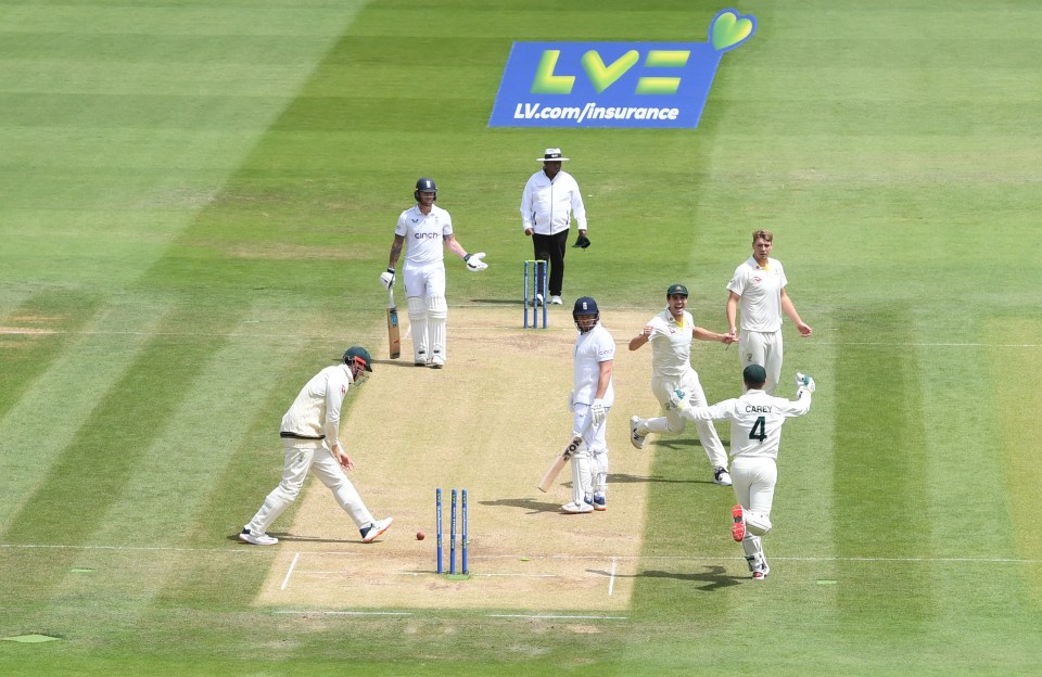 Johnny Bairstow was controversially stumped by Alex Carey