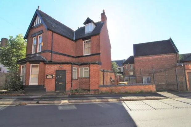 A freehold property in Derby is on the market for just £150,000