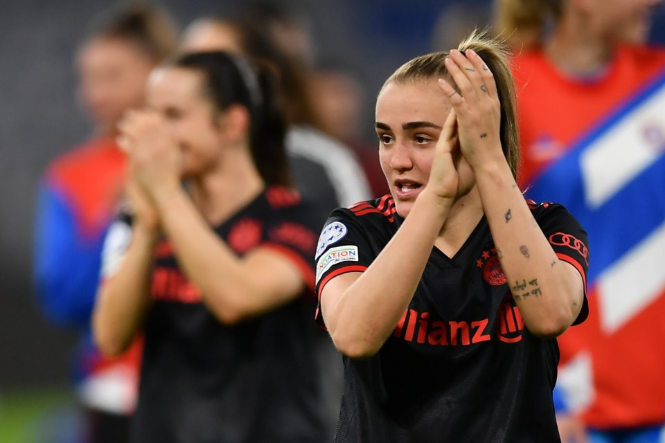 Stanway notched up six league goals and three assists in 21 games for Bayern who won last term's Women's Bundesliga title