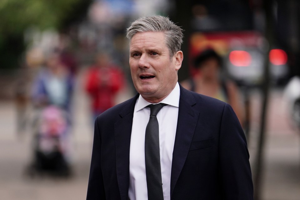 Labour leader Sir Keir Starmer