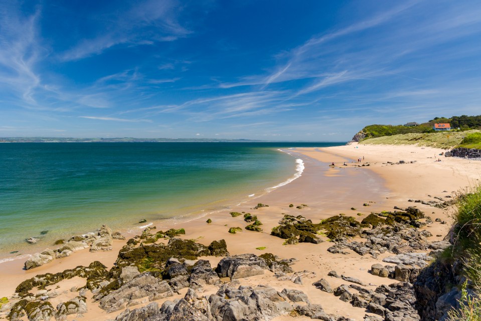 Priory Bay is the only beach that's open to visitors on the island