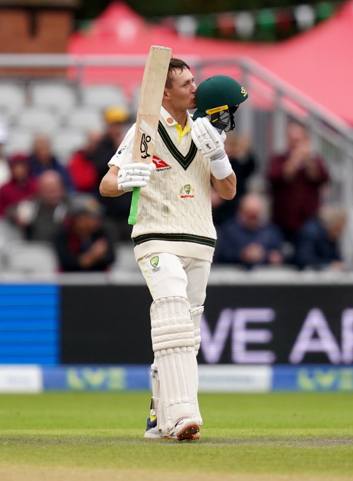 Marcus Labuschagne frustrated England with a century