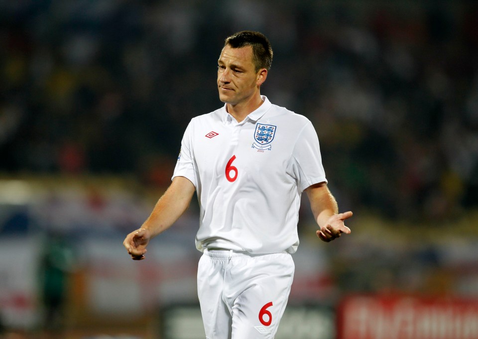 John Terry lost the England captaincy twice