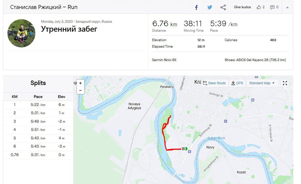 It is suggested the gunman used Rzhitsky’s public profile on Strava running app to trace his jogging routes