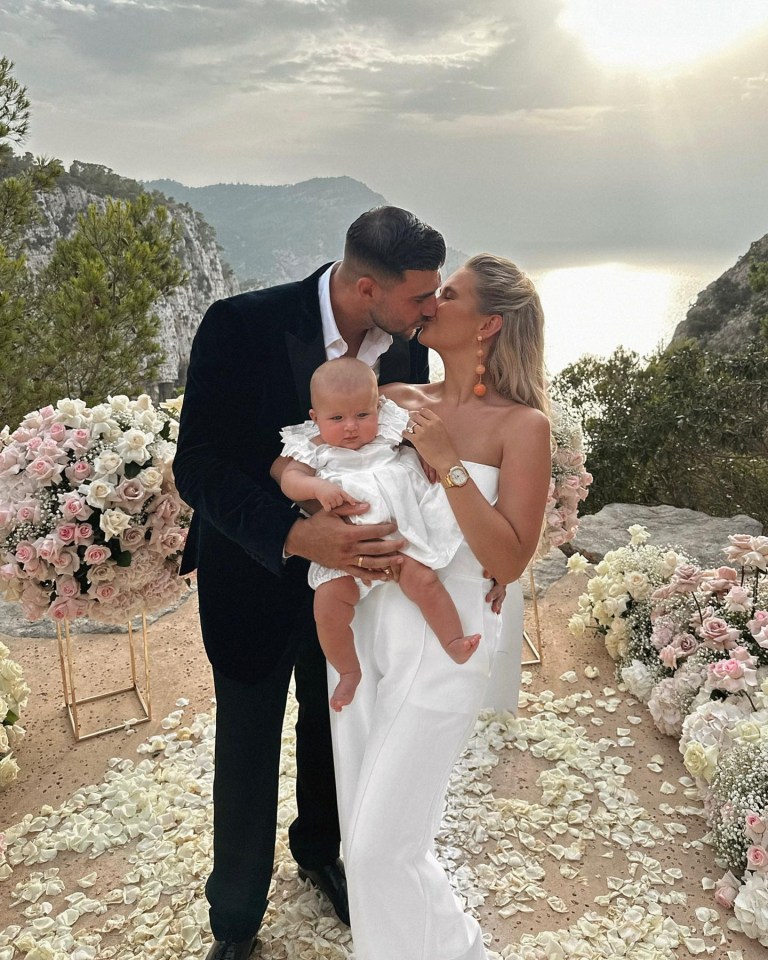 Molly has been updating fans after their magical engagement in Ibiza